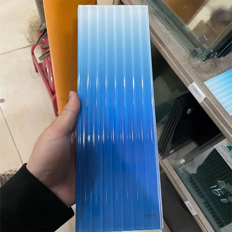 Индивидуальное Морское Синее Стекло