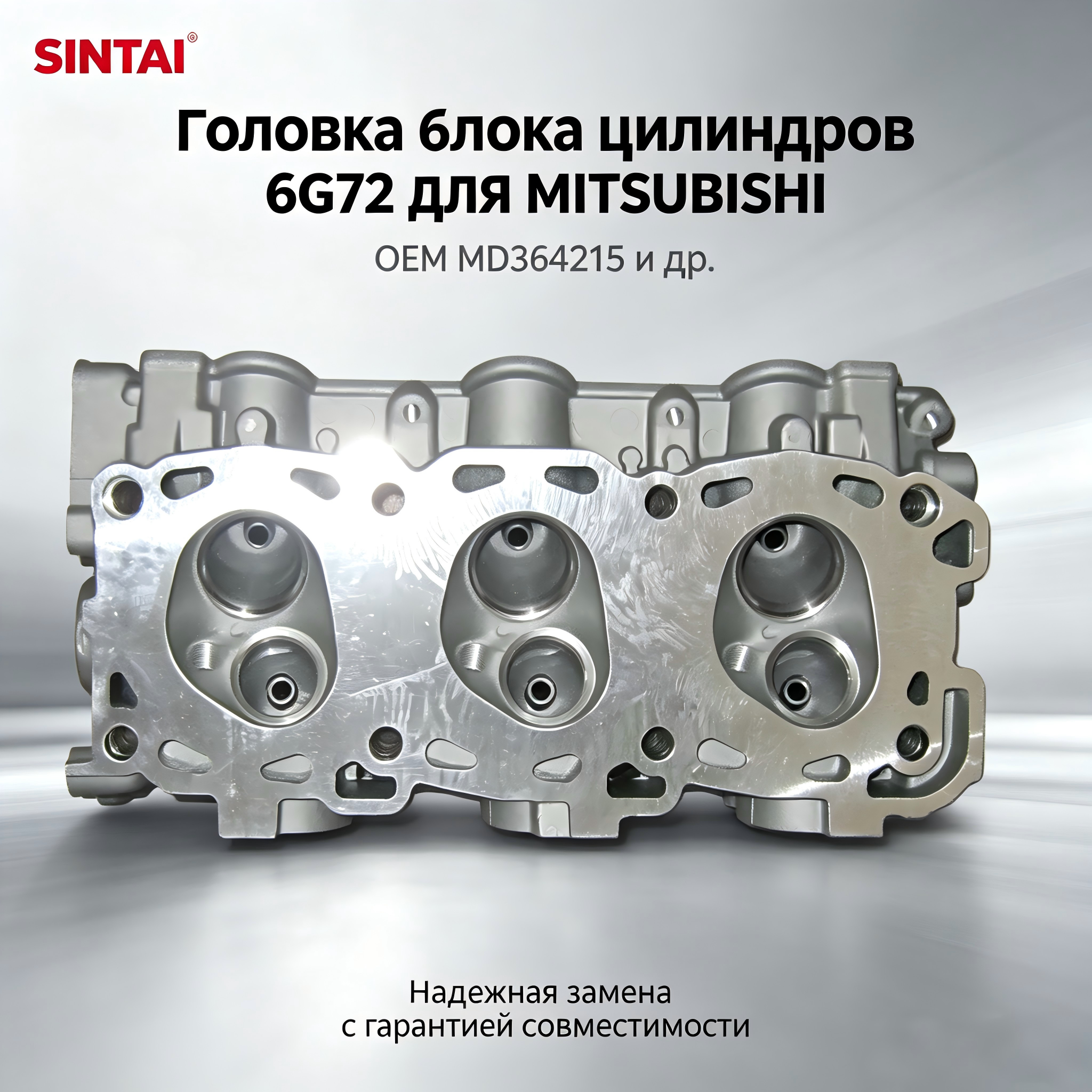 Головка блока цилиндров 6G72 для MITSUBISHI OEM MD364215 и др.