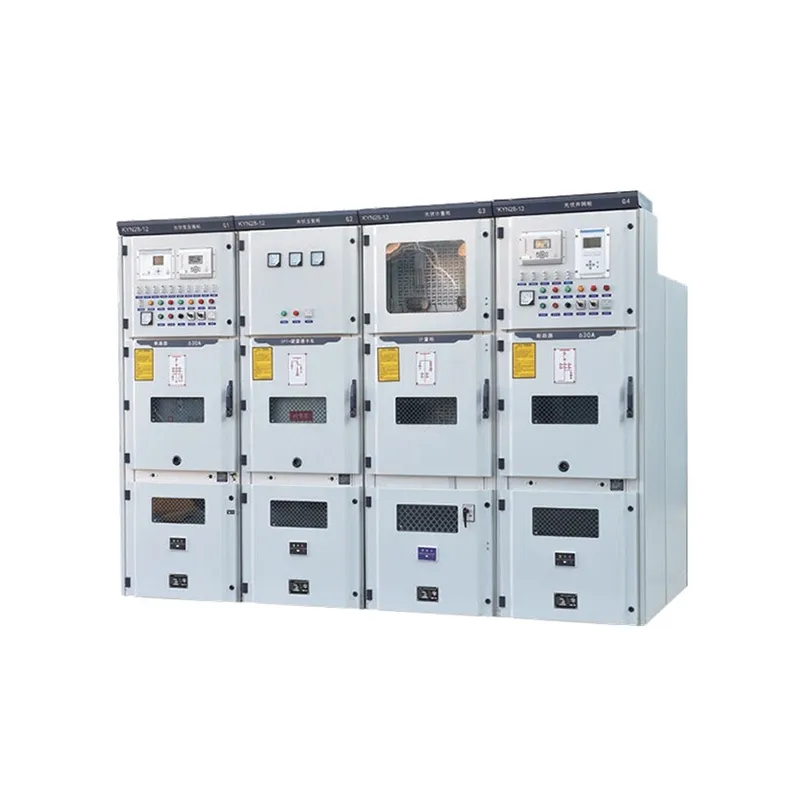 Казеносборное выдвижное коммутационное оборудование переменного тока в металлическом закрытом корпусе KYN28-12