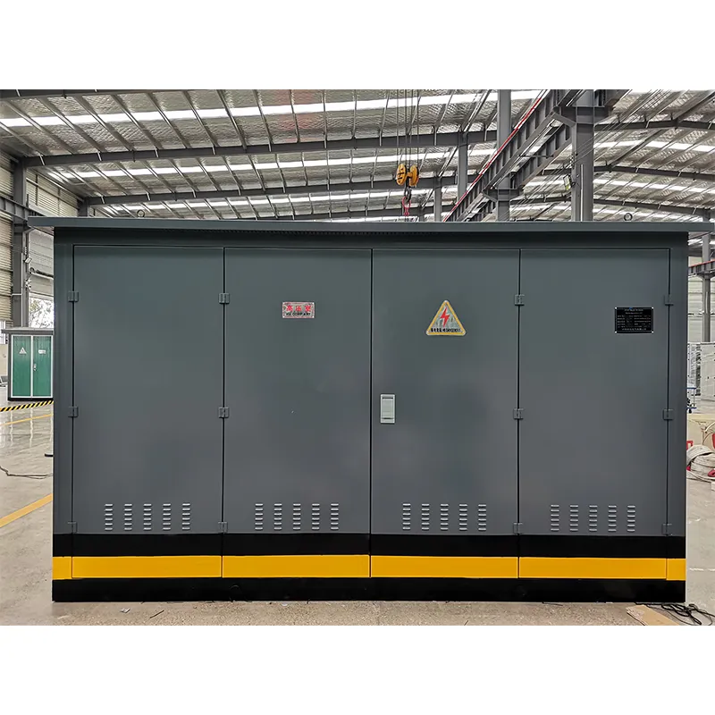 Компактная подстанция из окрашенных холоднокатаных листов