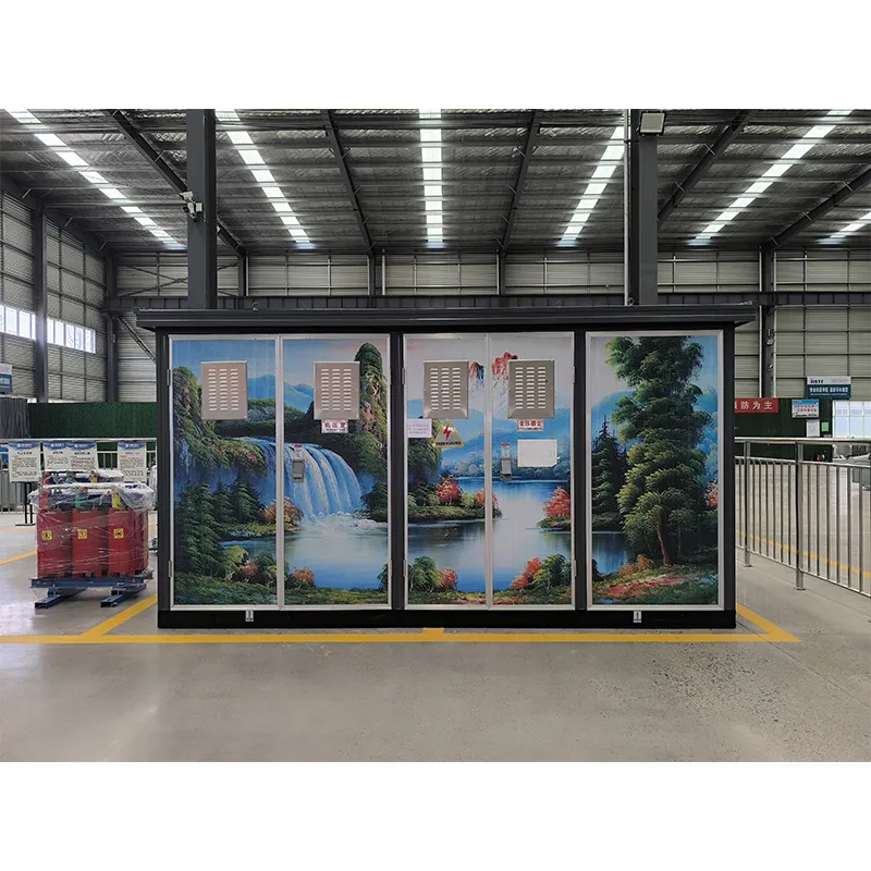 YBM/YBW-50кВА——4000кВА/35кВ(10кВ)/0,69кВ(0,4кВ) Компактная подстанция европейского типа