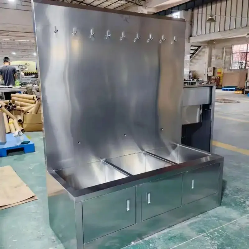 Ванна для мытья загрязненного инструмента