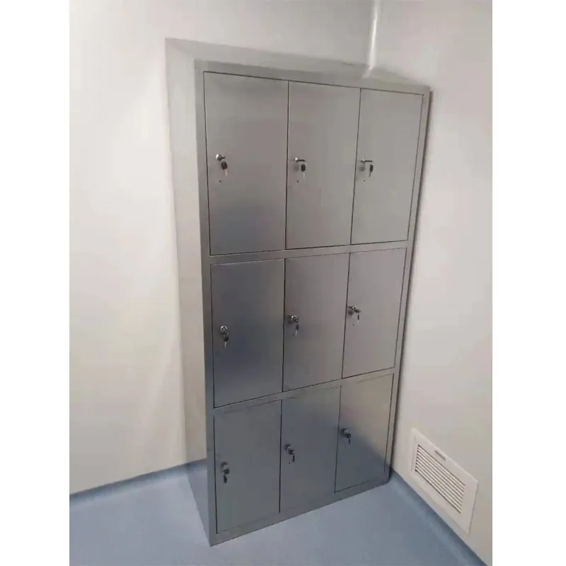 Гардеробный шкаф из нержавеющей стали