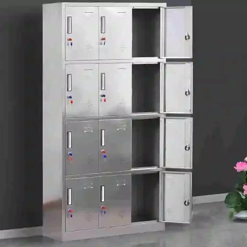 Гардеробный шкаф из нержавеющей стали