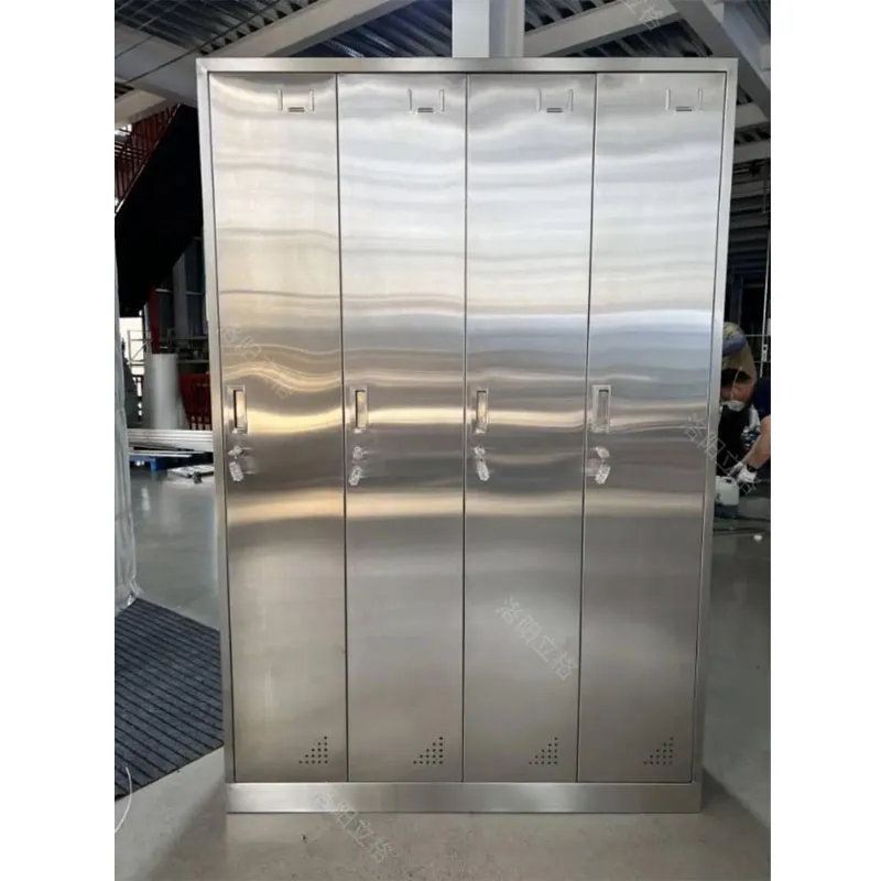 Гардеробный шкаф из нержавеющей стали