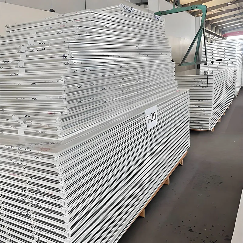 Панель из сульфата магния ручного производства