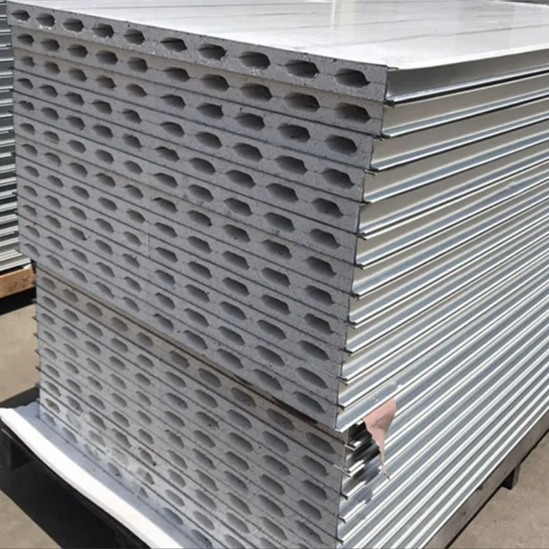 Сэндвич-панель из окрашенной стали с сердечником из сульфата магния механического производства