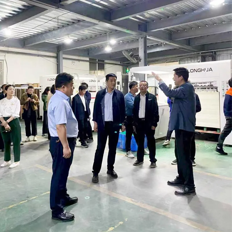 Глава и глава администрации волости Цилиюань города Наньян посетили предприятие Гуаньмин Упаковка для изучения и поддержки