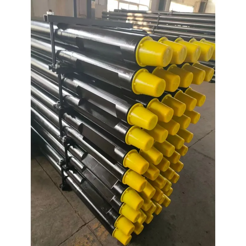 Большая длинная плоская буровая штанга