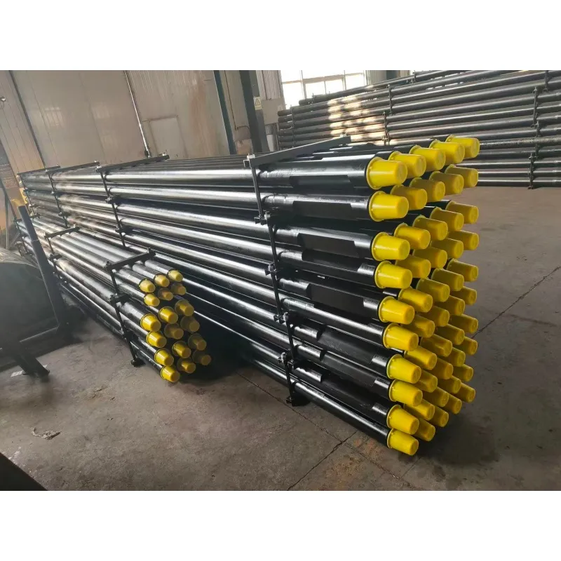 Большая длинная плоская буровая штанга