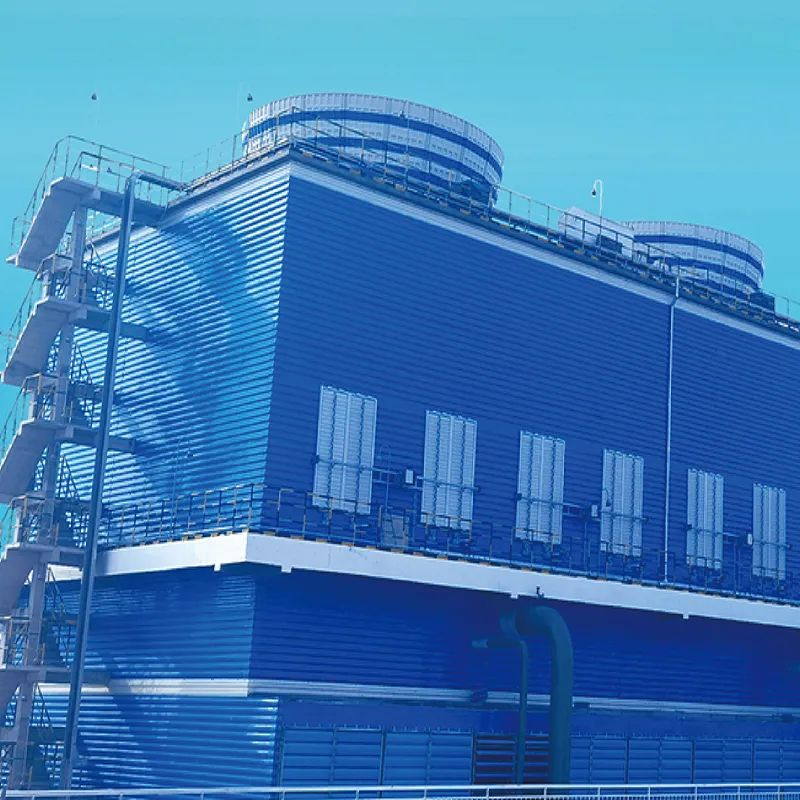 Градирня модульного типа для устранения тумана и экономии воды