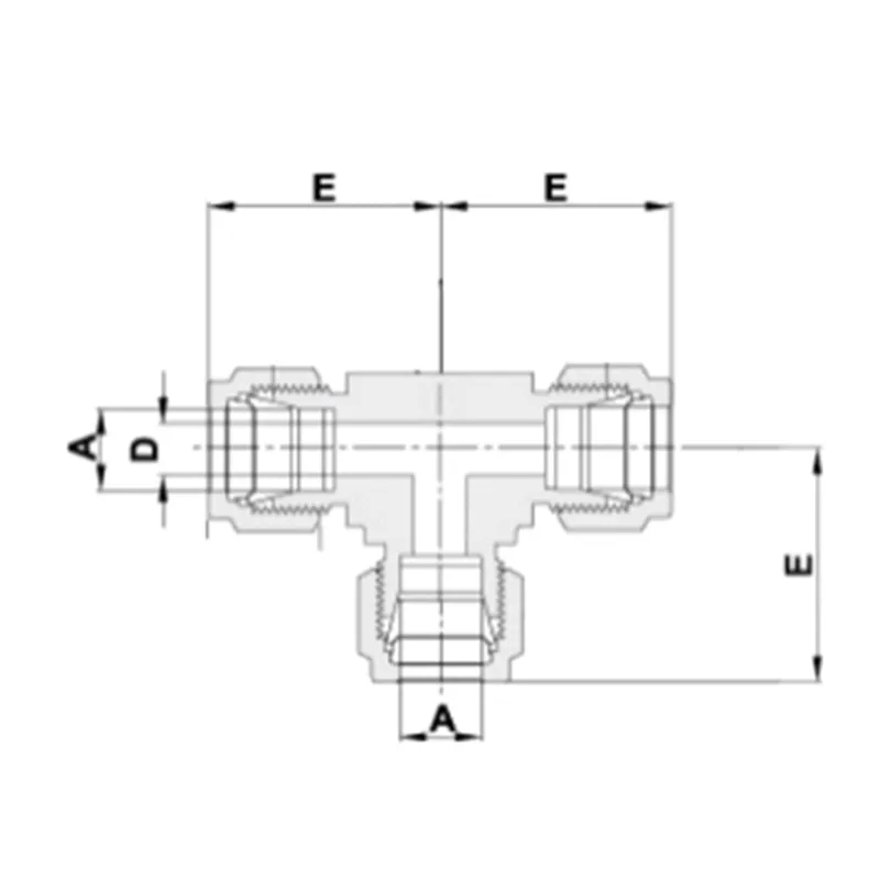 Тройниковый патрубок