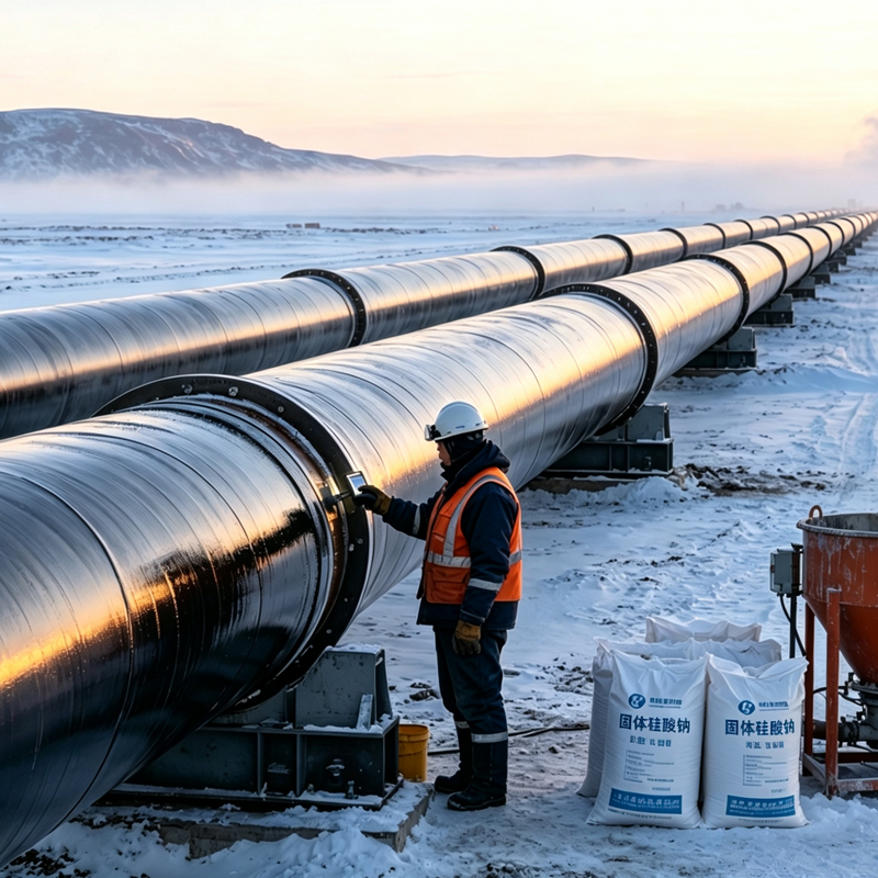 В России наблюдается высокий спрос на антикоррозионные покрытия для нефте- и газопроводов; твердый натрийсиликат становится основным сырьем для антикоррозионных покрытий