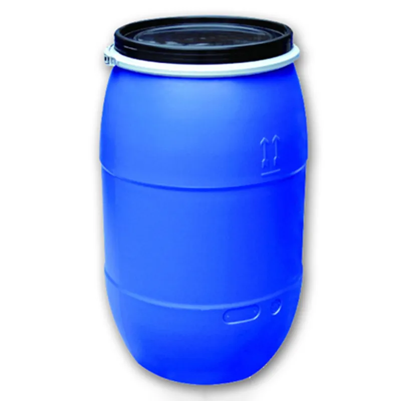 125-литровые открытые бочки с железным обручем