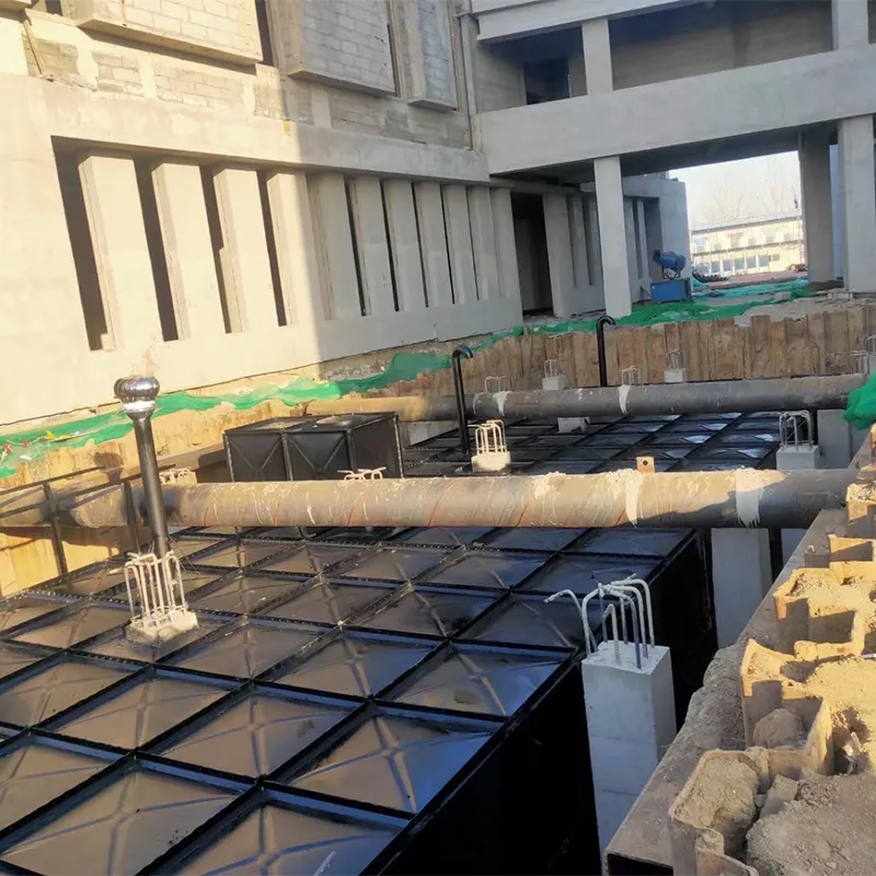 Подземные водяные баки