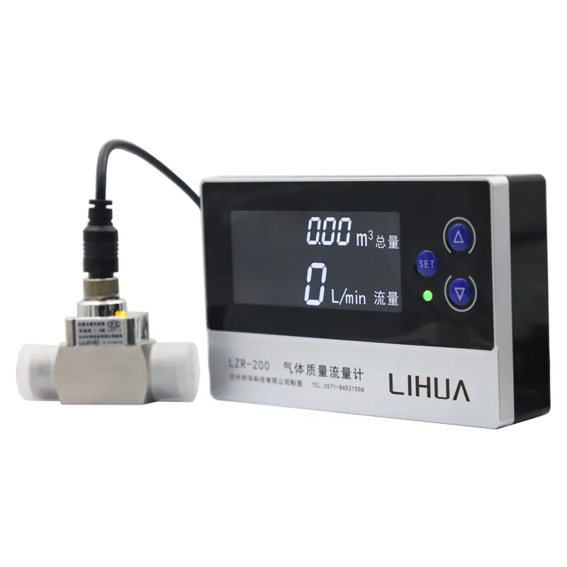 LZR Массовый расходомер газа малого расхода с ЖК-дисплеем, модели 200, 300