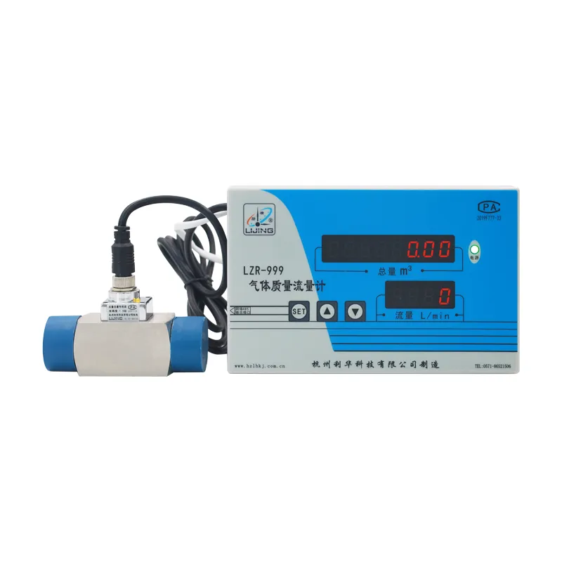 LZR Массовый расходомер газа цифровой большого диапазона, модель 999