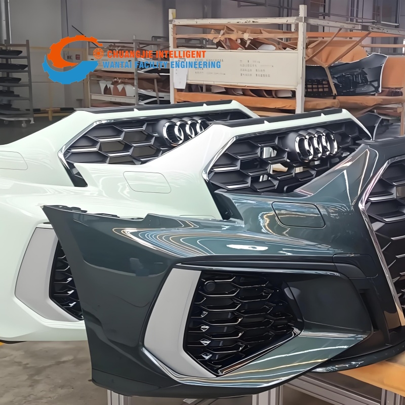 Автоматическая линия нанесения покрытия на переднюю решетку автомобиля, линия автоматического нанесения покрытия на переднюю решетку, высокоэффективное, экологичное и индивидуальное оборудование для покрытия автомобильных деталей