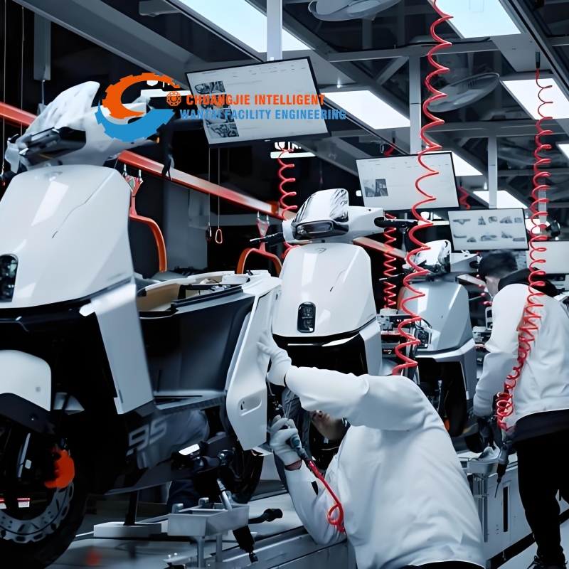 Интеллектуальная автоматическая линия сборки Индустрии 4.0