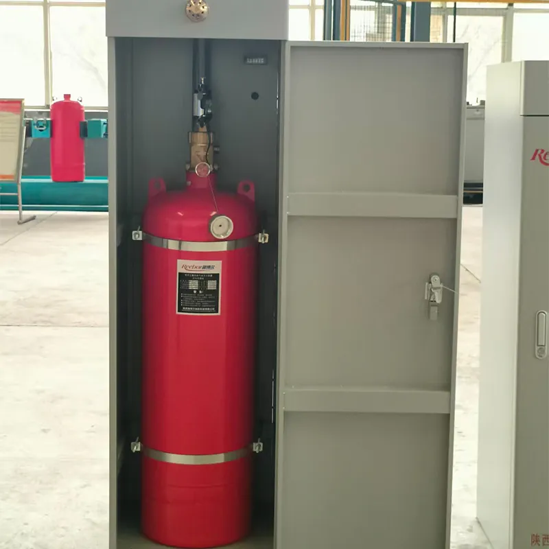 Шкафная установка газового пожаротушения на основе гептафторпропана GQQ70/2.5-RBr (Основная модель)