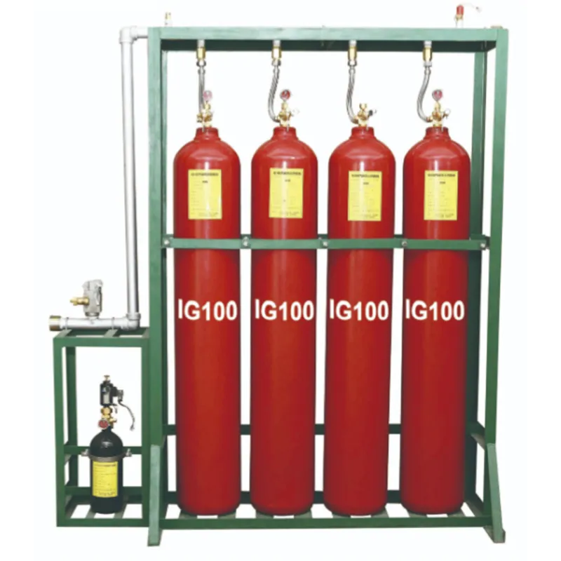 Система газового пожаротушения IG100 QMD20/70-RBr