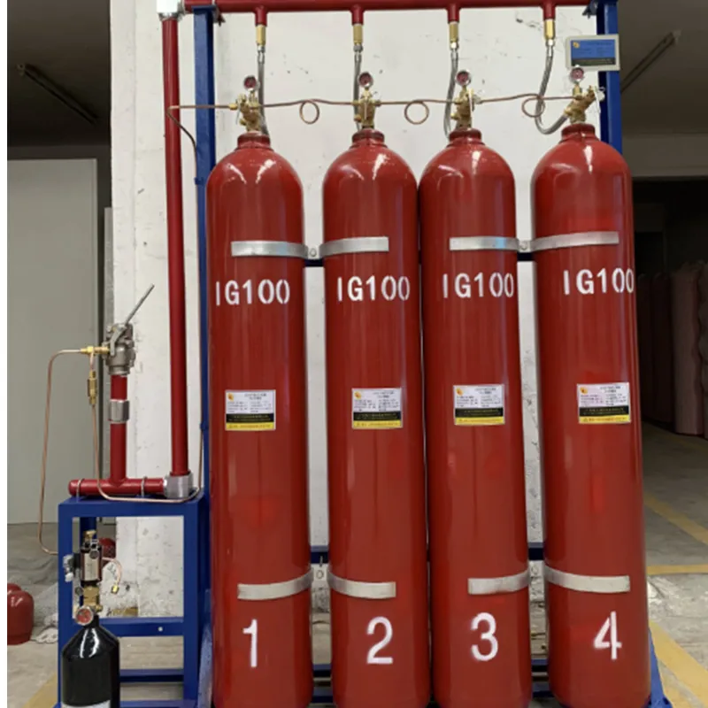 Система газового пожаротушения IG100 QMD20/70-RBr