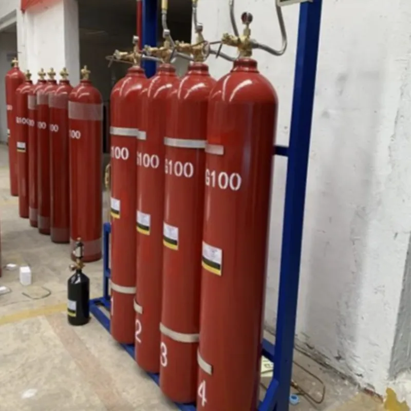 Система газового пожаротушения IG100 QMD20/70-RBr