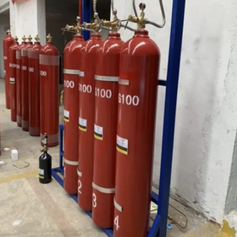 Система газового пожаротушения IG100 QMD20/80-RBr