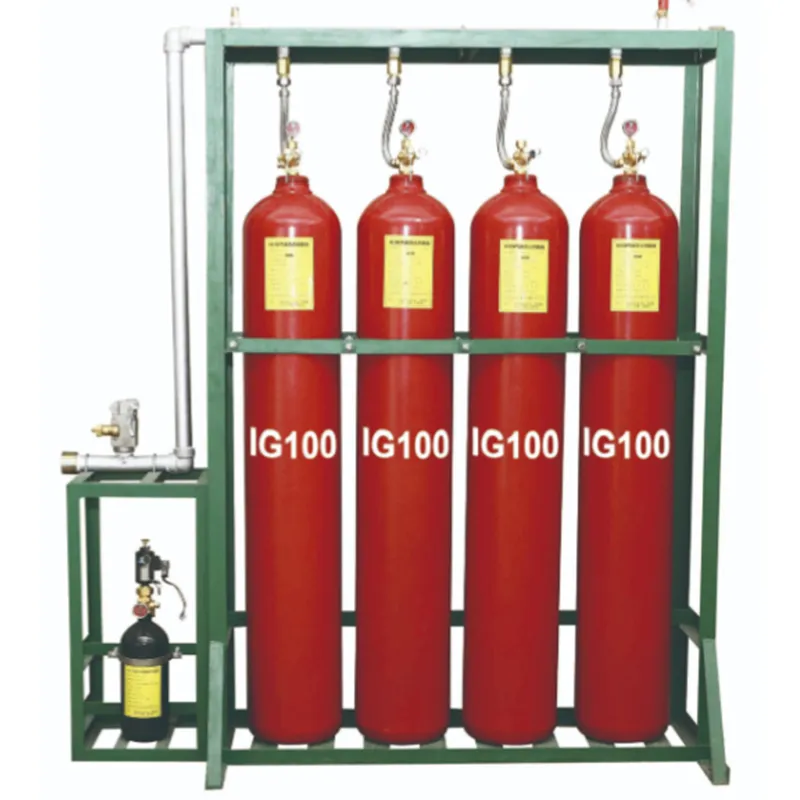 Система газового пожаротушения IG100 QMD20/90-RBr