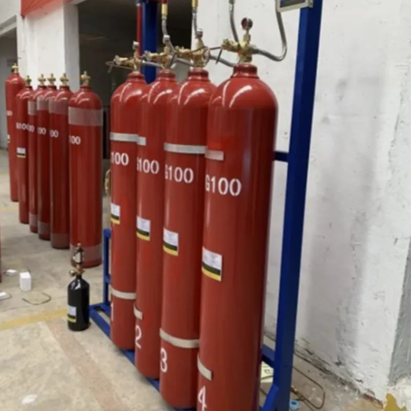 Система газового пожаротушения IG100 QMD20/90-RBr