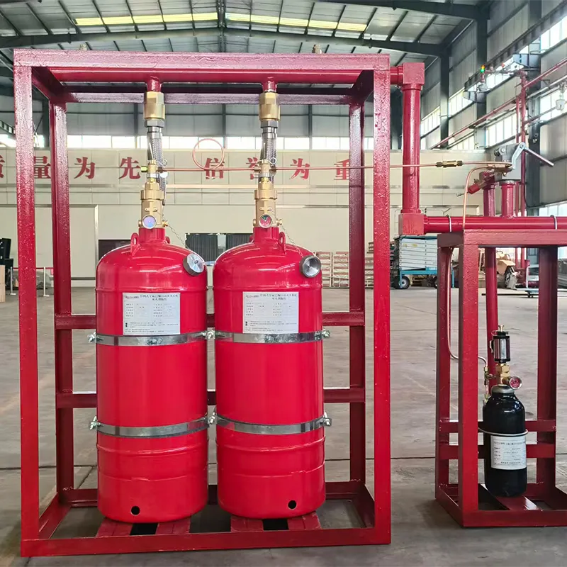 Стационарная автоматическая система пожаротушения на основе перфторгексанона с сетевым распределением QMF4.2/120N-R