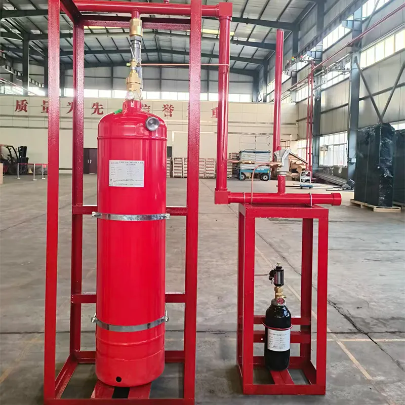 Стационарная автоматическая система пожаротушения на основе перфторгексанона с сетевым распределением QMF4.2/120N-R