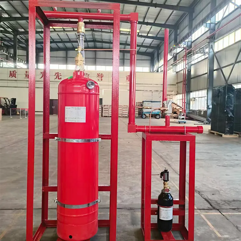 Стационарная автоматическая система пожаротушения на основе перфторгексанона с сетевым распределением QMF4.270N-R