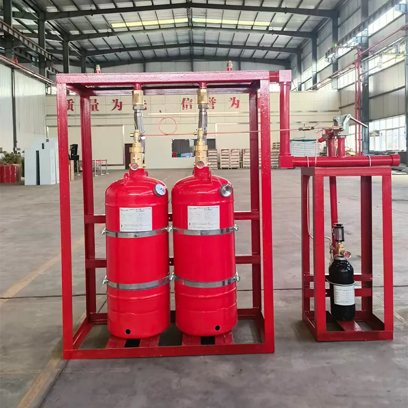 Стационарная автоматическая система пожаротушения на основе перфторгексанона с сетевым распределением QMF4.270N-R