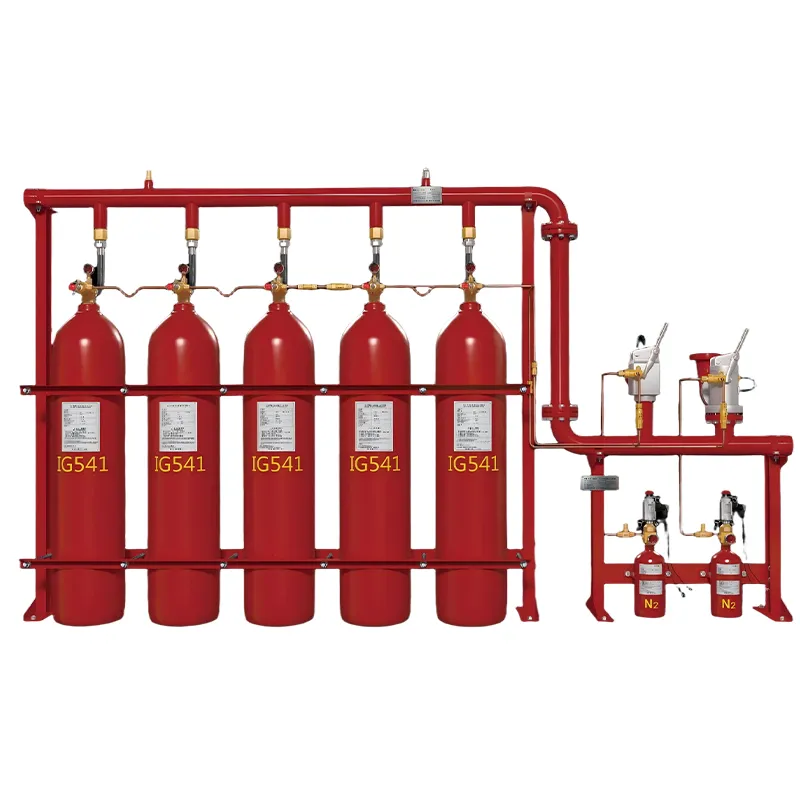 Система газового пожаротушения IG541, 15 МПа QMH1570-RBr