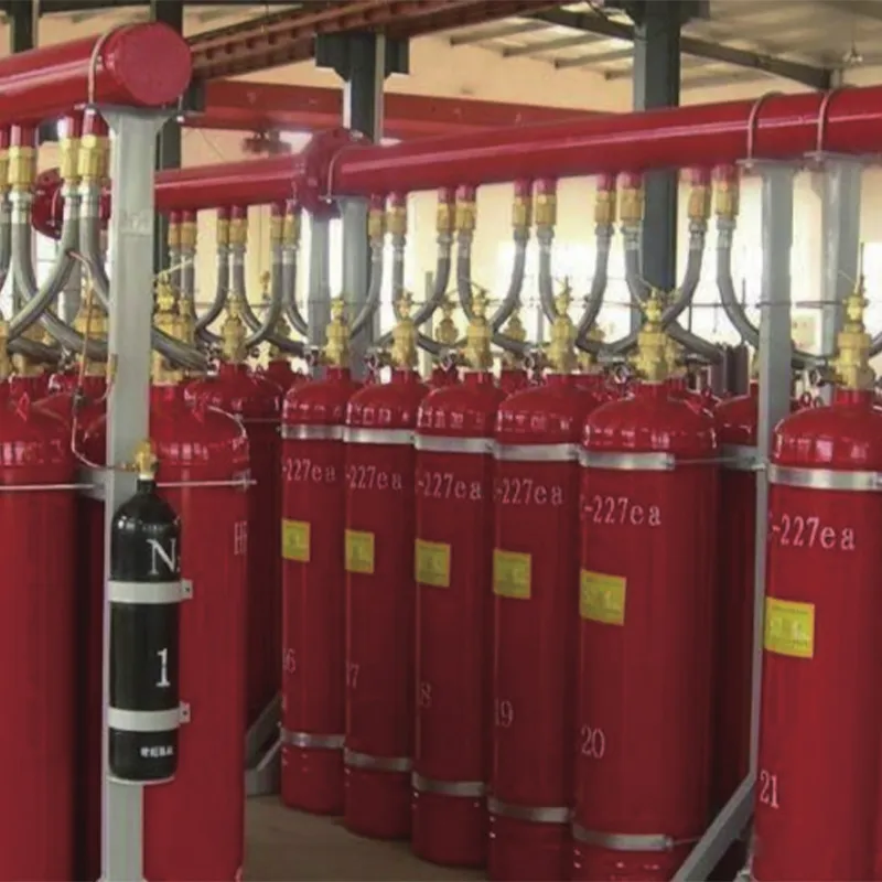 Стационарная газовая система пожаротушения на основе гептафторпропана с сетевым распределением QMQ4.2/70N-RBr (Основная модель)