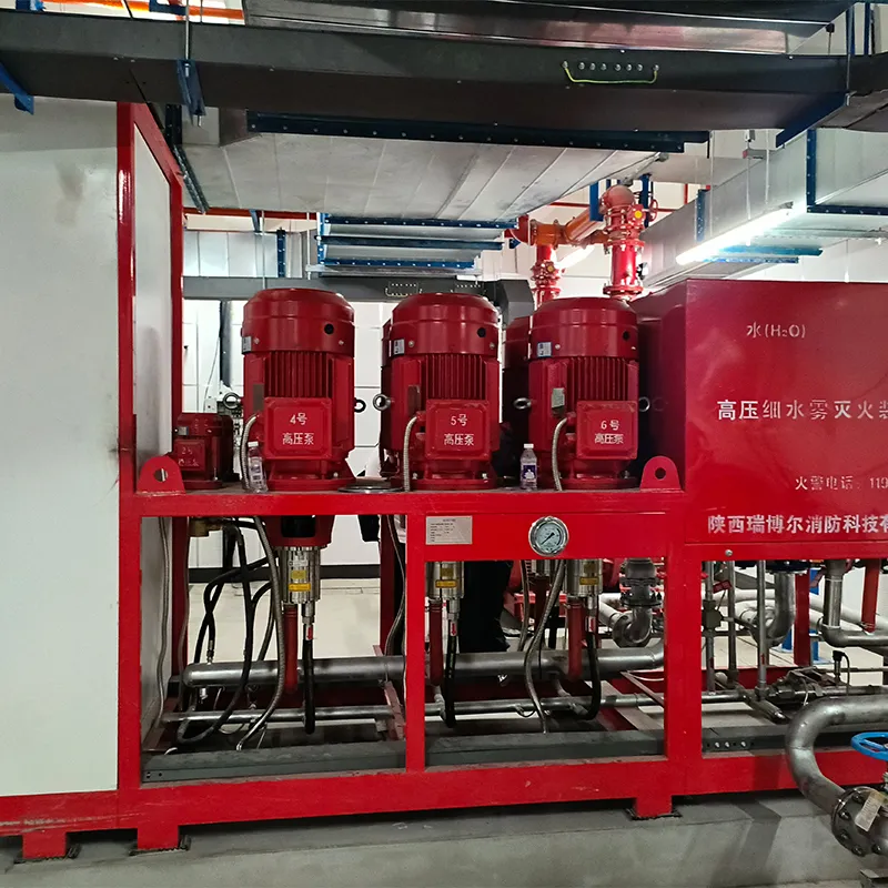 Система пожаротушения высокого давления тонкораспыленной водой XSWBG 336/14 RBRJK