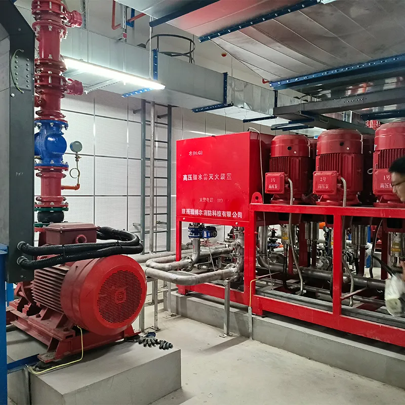 Система пожаротушения высокого давления тонкораспыленной водой XSWBG 345/14 RBR