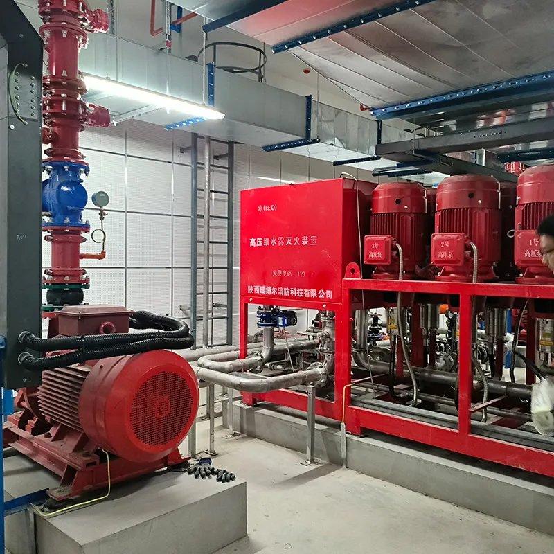 Система пожаротушения высокого давления тонкораспыленной водой XSWBG 560/14 RBRJK