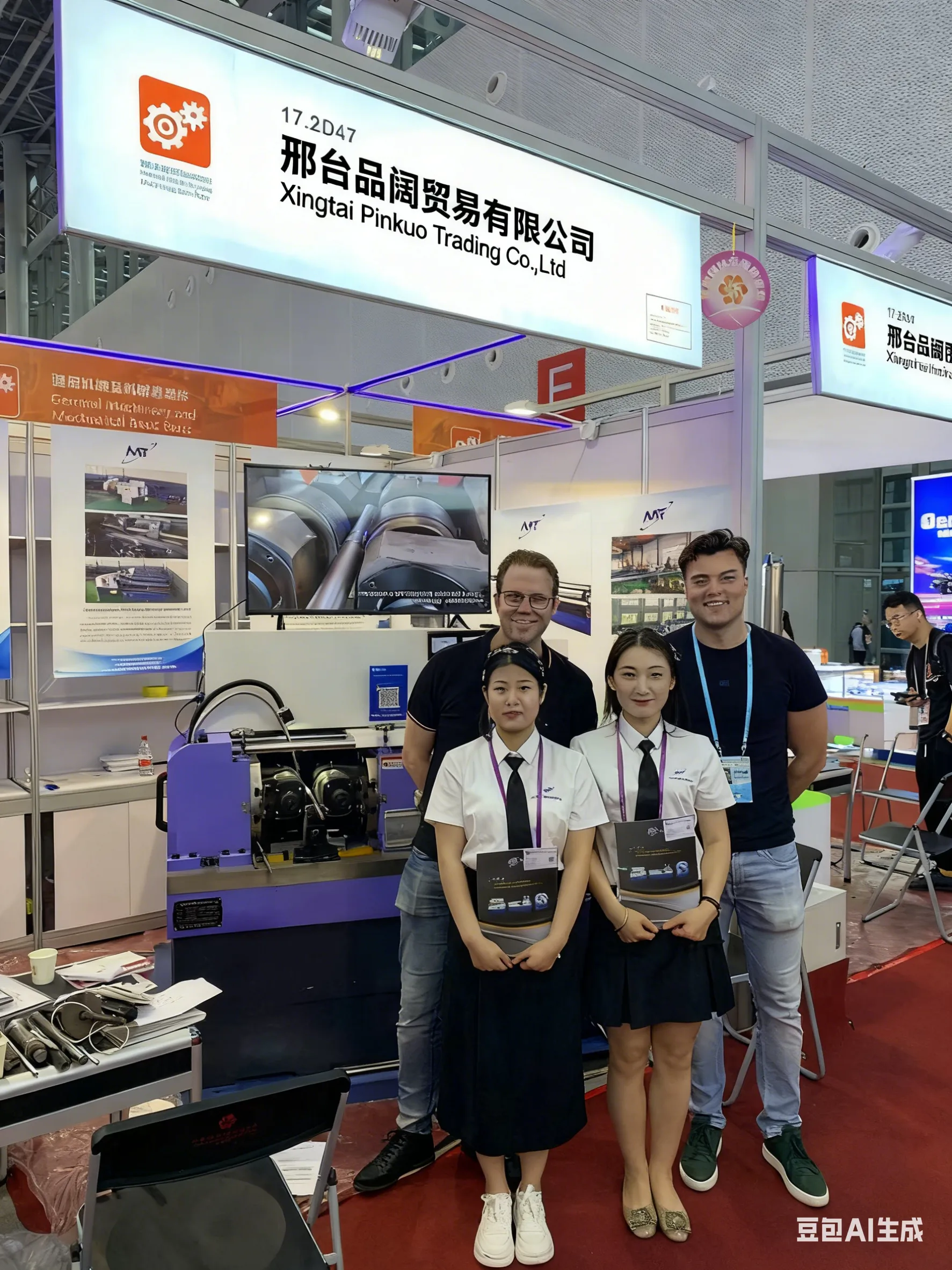 Известный производитель резьбонакатных станков Pinco демонстрирует свое мастерство на международной выставке резьбонакатных станков.