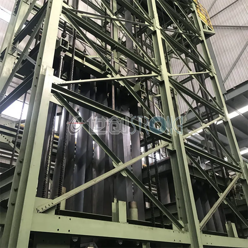 Автоматизированная вертикальная печь светлого отжига для прецизионной ленты из нержавеющей стали