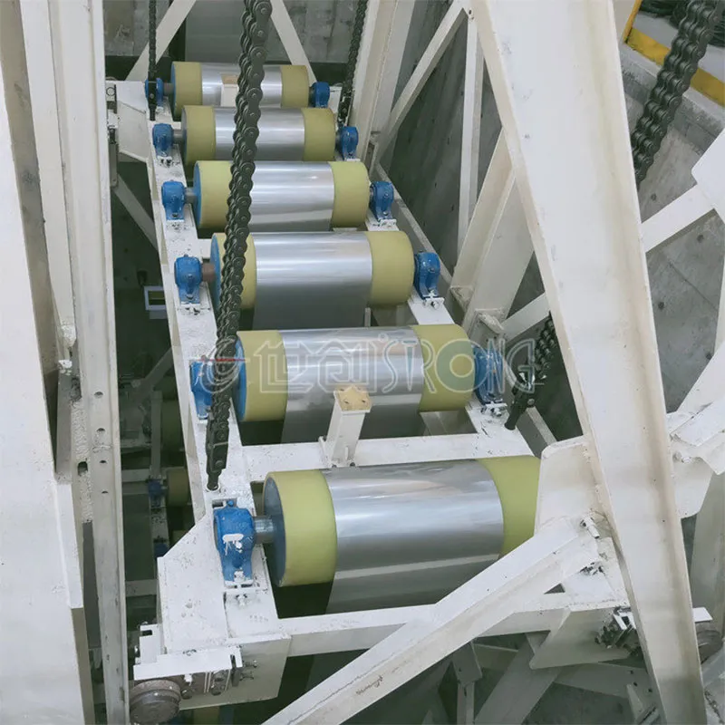 Вертикальная линия непрерывного светлого отжига прецизионной ленты со шкивным механизмом