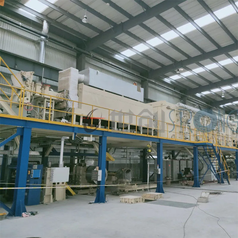 Вертикальная линия непрерывного светлого отжига прецизионной ленты со шкивным механизмом