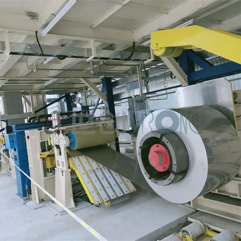 Вертикальная линия непрерывного светлого отжига прецизионной ленты со шкивным механизмом