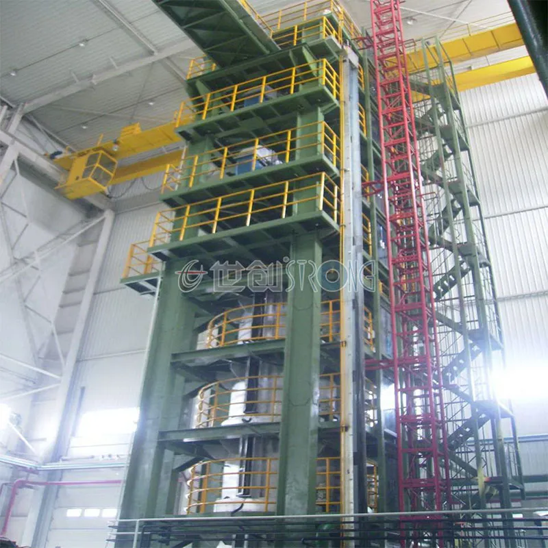 Высокопроизводительная вертикальная линия непрерывного светлого отжига для ленты из нержавеющей стали