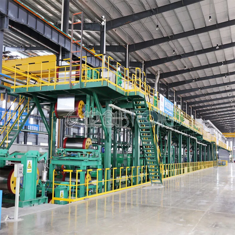 Высокоэффективная линия обезжиривания для очистки рулонов нержавеющей стали