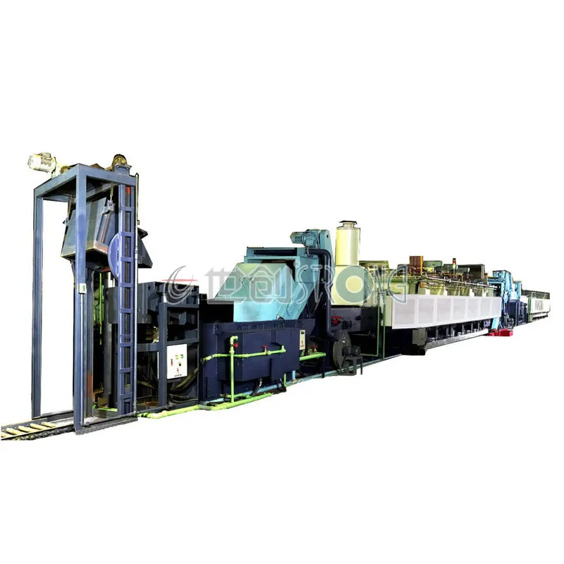 Конвейерная печь для цементации, закалки и отпуска