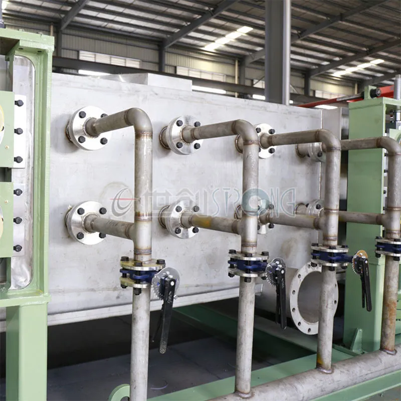 Линия непрерывного обезжиривания новой конструкции