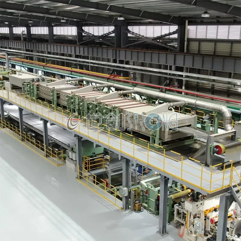 Линия непрерывного обезжиривания новой конструкции