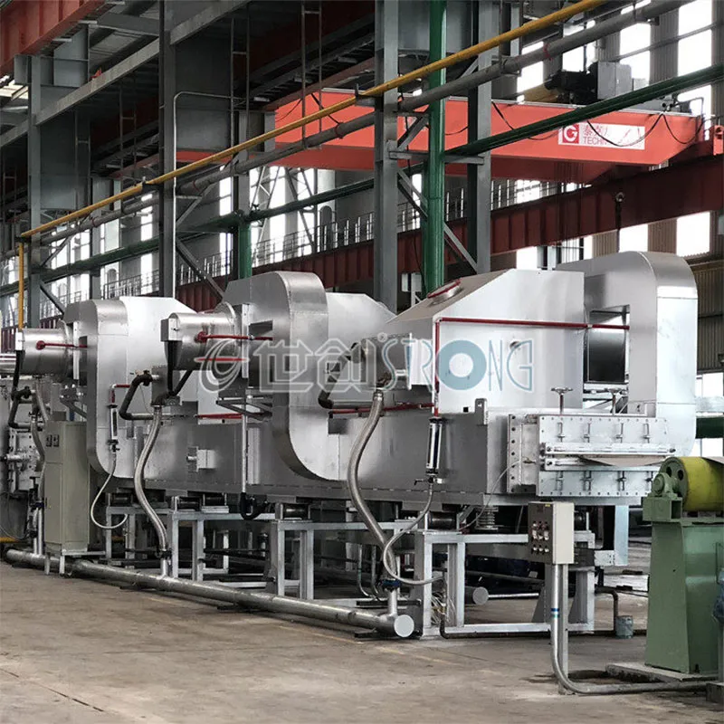 Линия отжига ленты из немагнитноориентированной электротехнической стали